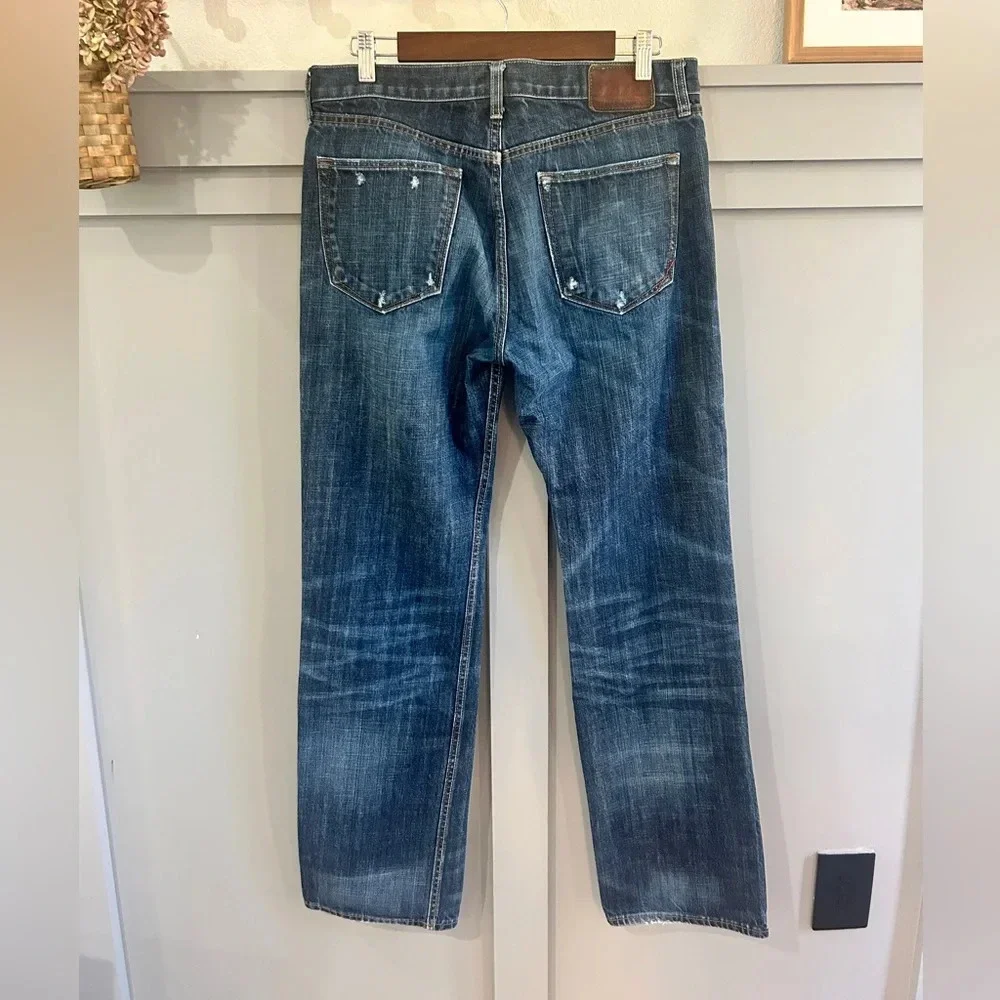 Banana Republic Men’s Straight Fit Blue Jeans W33 L34
